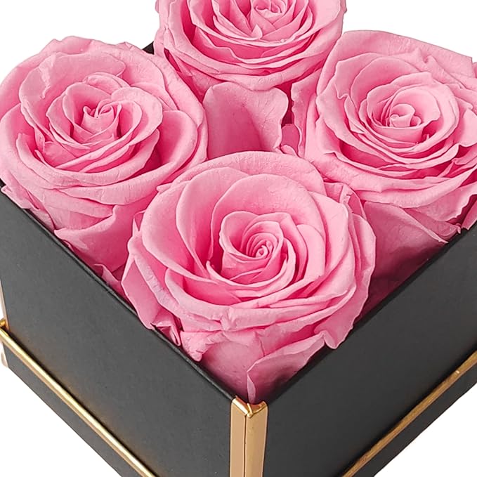 Changshunqi Preserved Roses, Forever Flowers Real Roses in a Box Last 2-3 Years, Preserved Flowers Birthday Gifts for Womem Mom Her,Anniversary Eternal Flowers Gifts for Mother Women Friends