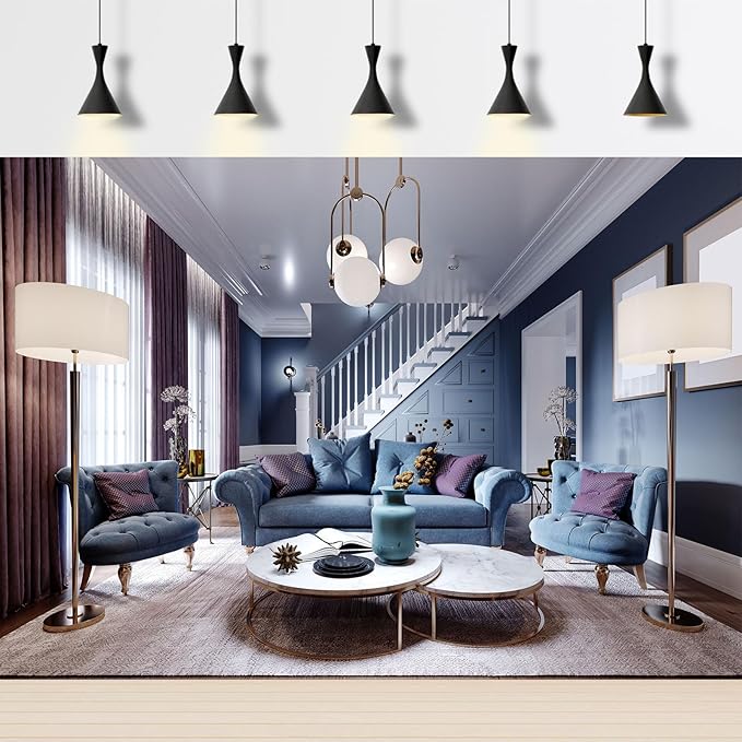 Luxury Living Room Backdrop Modern House Interior Photography Background Cozy Sofa Window Curtains Fashion Design Backdrop for Video Conference Zoom Meetings Home Office Background Props 12x8ft