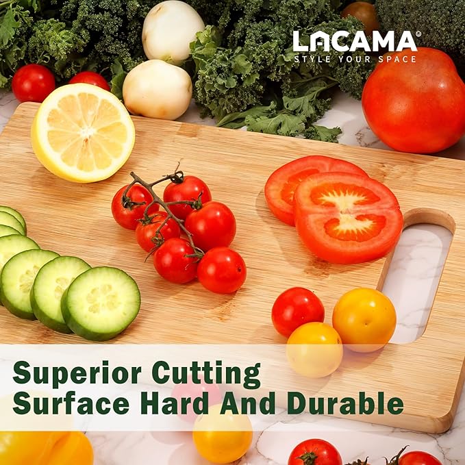 Lacama Funny Kitchen Gifts for Women，Cute Cutting Board Appreciation Gift for Women Christmas Birthday, Hangry Cutting Chopping Boards for Her, Mom, Sister, Friends