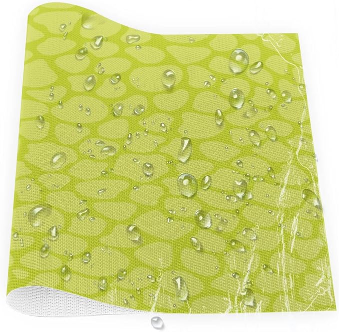 Sage Green Modern Placemats Set of 4 PVC Vinyl Non Slip Table Mats Waterproof Heat Resistant Place Mats Washable Wipeable Dining Table Mat for Kitchen Party Farmhouse Indoor Outdoor Decorative