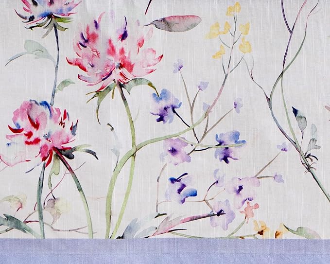 Maison d' Hermine Table Cloth Rectangle Table 100% Cotton 60 x 108 Inches Tablecloth Reusable Decorative for Dining Room, Farmhouse, Home, Party, Festive & Wedding Spring Summer - Summer Floral