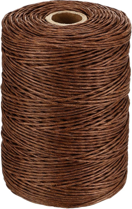 Syhood 673 Feet Floral Vine Bind Wire Rustic Wrapping Wire for Flower Bouquets(Brown)