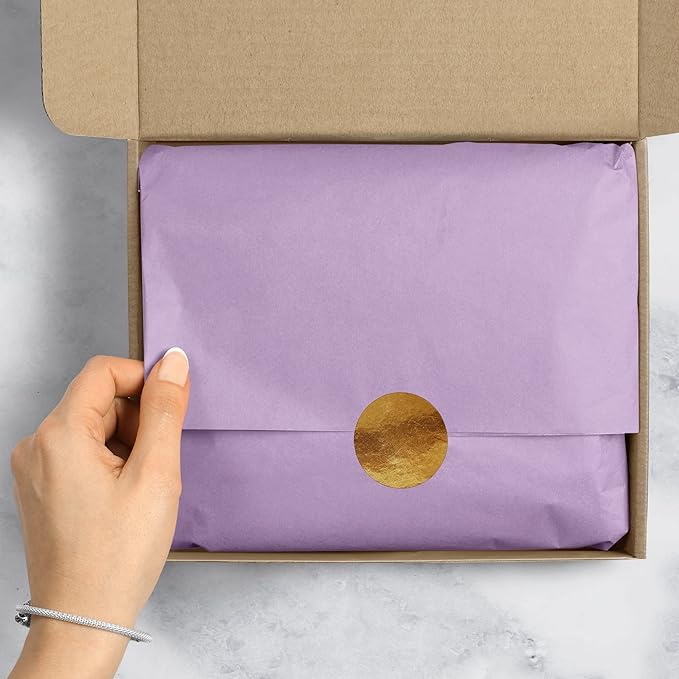 Jillson & Roberts Gift Tissue 20" x 30", Lilac (480 Sheets)