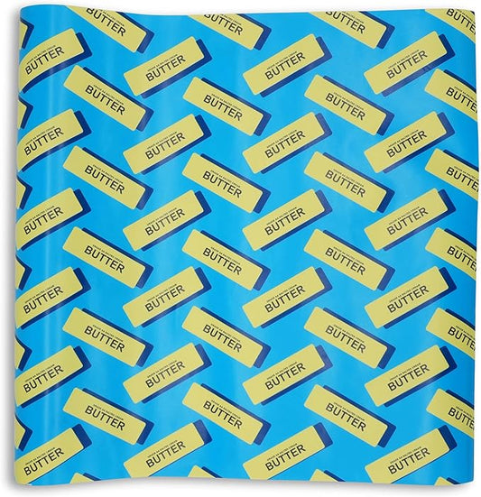 GOOFBALLS Hilarious Wrapping Paper Roll – Funny Gift Wrap for Birthdays, Holidays, White Elephant, Gag Gifts - Butter