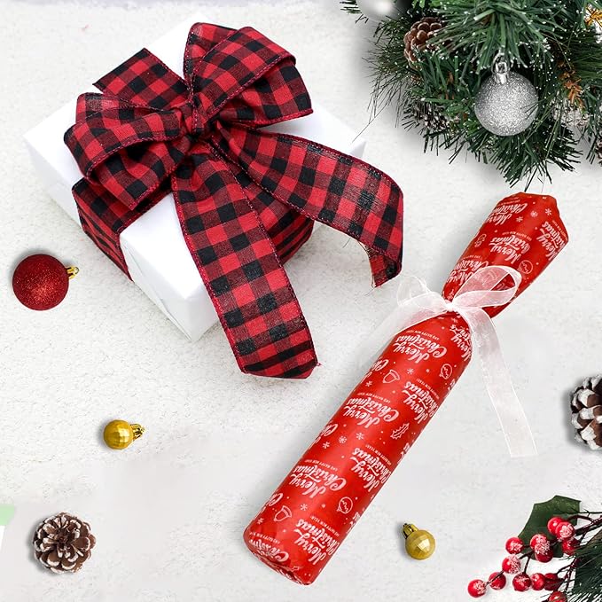 120 Sheets Christmas Tissue Paper for Gift Bags Wrapping, Assortment Holiday Tissue Paper for Gift Wrapping, Gift Decoration, Art & Craft (20 x 20 inches)