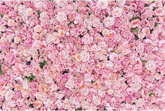 Roses Flowers Backdrop Valentine's Day Pink Rose Photography Background Floral Red Rose Backdrop for Birthday Wedding Baby Shower Anniversary for Various Floral Roses Backdrops Adults Props 12x8ft