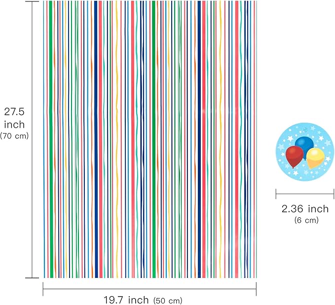 WRAPAHOLIC Birthday Wrapping Paper Sheet - 12 Sheets Folded Flat with 12 Gift Tags for Party, Baby Shower - 19.7 Inch X 27.5 Inch Per Sheet
