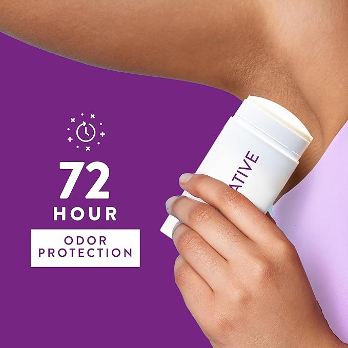 Native Deodorant Contains Naturally Derived Ingredients, 72 Hour Odor Control | Deodorant for Women and Men, Aluminum Free with Baking Soda, Coconut Oil and Shea Butter | Lavender & Rose