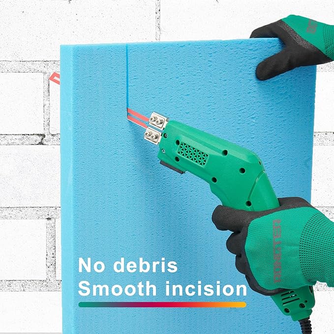 300W Air-Cooled, Electric Hot Knife - Foam Cutting Tool with Blades & Accessories Use Foam Cutter for Engraving and DIY Handmade