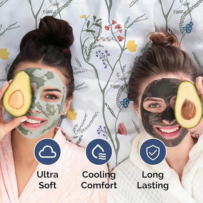 Floral Sheets - Boho Full Bed Sheet Set - 1 Flat, 1 Fitted & 2 Pillowcases w/ Deep Pockets - Comfy, Wrinkle & Fade Free - Boho Botanical Bedding - Ultra-Soft, Breathable and Cooling - Full Size Set