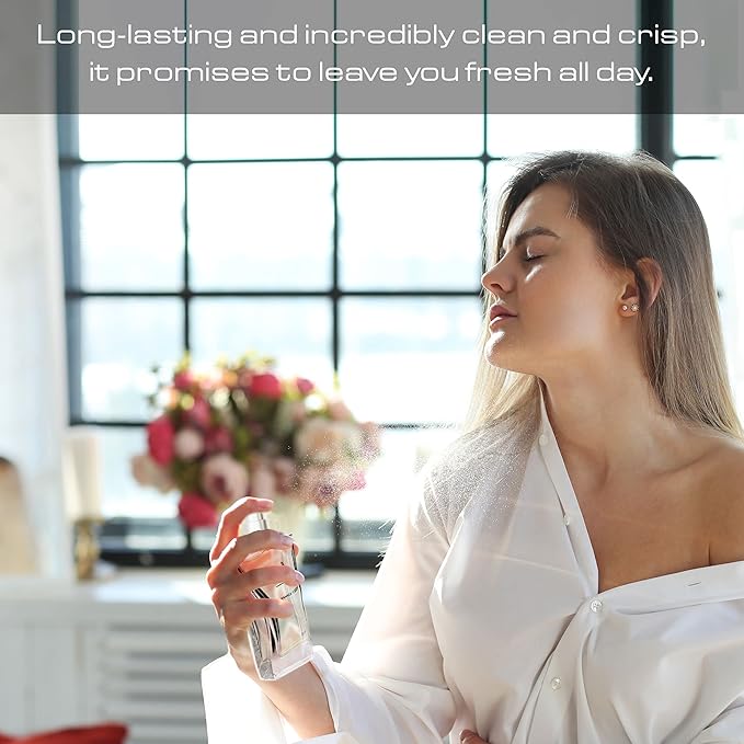 Geir Ness Laila Eau de Parfum Spray - Long Lasting Fresh, Airy and Clean Fragrance for Women - 3.4 oz / 100 ml