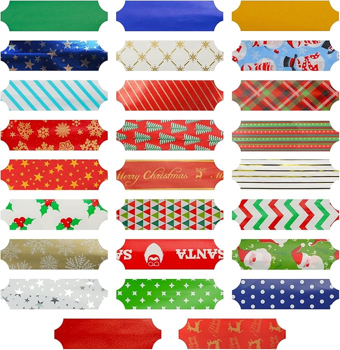 3 otters 26Pcs Christmas Bows for Gift Wrapping, 6.2inch Christmas Pull Bows for Xmas Present Gift Wrapping Holiday Decorative