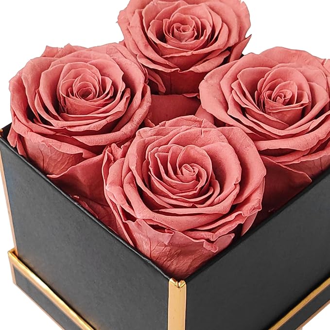 Changshunqi Preserved Roses, Forever Flowers Real Roses in a Box Last 2-3 Years, Forever Preserved Flowers Birthday Gifts for Womem Mom， Rose Forever Gifts for Her,Best Friend, Girlfriend