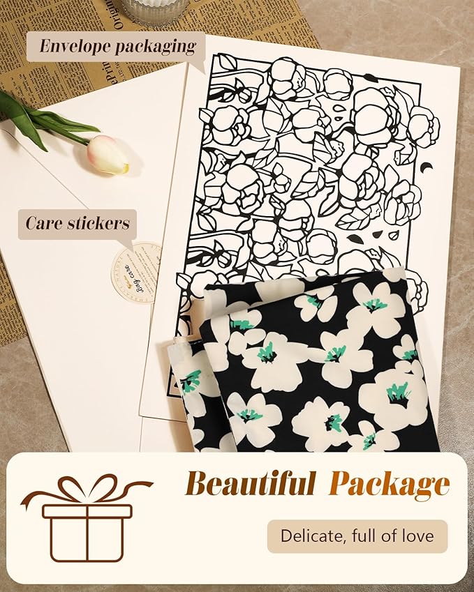 Aesthetic Cotton Tote Bag for Women - Reusable Shoulder Bag with Buckle Fabric Bag for Gym, Travel, Work