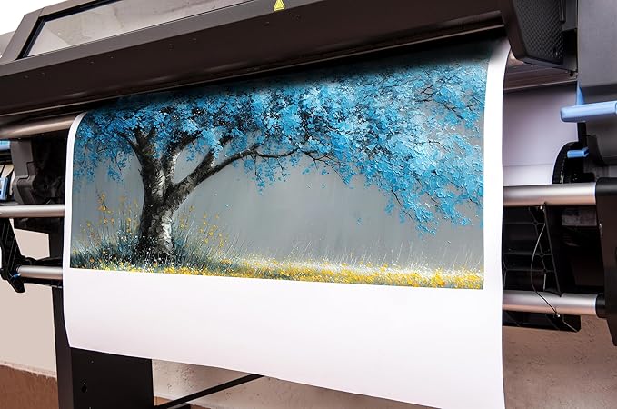 Tree of Life Canvas Wall Art for Living Room Blue Pictures Wall Decor for Office Tree Wall Art for Bedroom Size 20 x 40 Inch