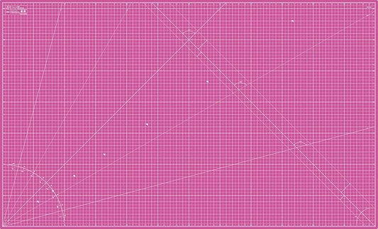 Elan Cutting Mat 36x60 Pink & Purple, Extra Large Self Healing Cutting Mat 36 x 60 Inch, 5-Ply Craft Board Pink, Hobby Board for Sewing and Quilting