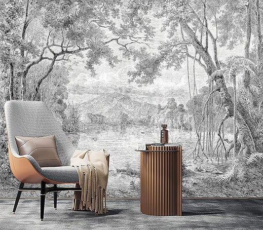 Eierme-The Ancient Scenery of Charming lagoons in Luzon Island Mural Wallpaper Peel and Stick 160" x 114"