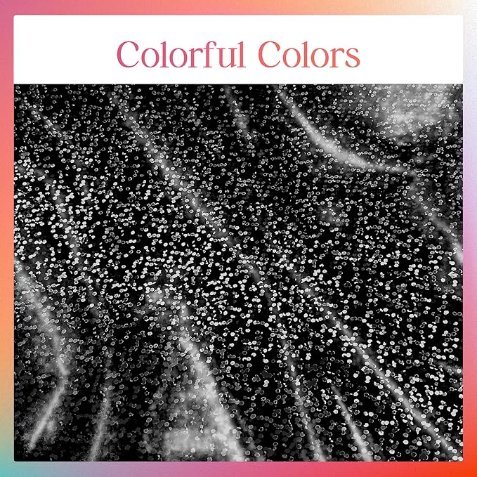 6 Pcs Black Holographic Laser Tablecloths Iridescence Shiny Table Covers 40" x 108" Foil Rectangle Table cloths for Halloween Baby Shower Undersea Ocean Birthday Party Winner Wedding Party Décor