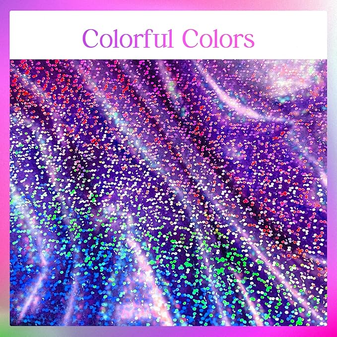 3 pcs Purple Holographic Laser Tablecloths Iridescence Shiny Table Covers 40" x 108" Foil Disposable Rectangle Table cloths for Halloween Bachelorette Birthday Party Wedding Anniversary Decor