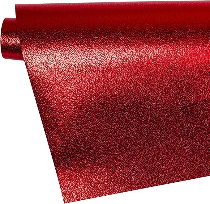 WRAPAHOLIC 30 Inch Red Wrapping Paper Roll - Sparkle Red for Birthday, Christmas, Holiday, Wedding, Baby Shower - 30 Inch x 16.5 Feet