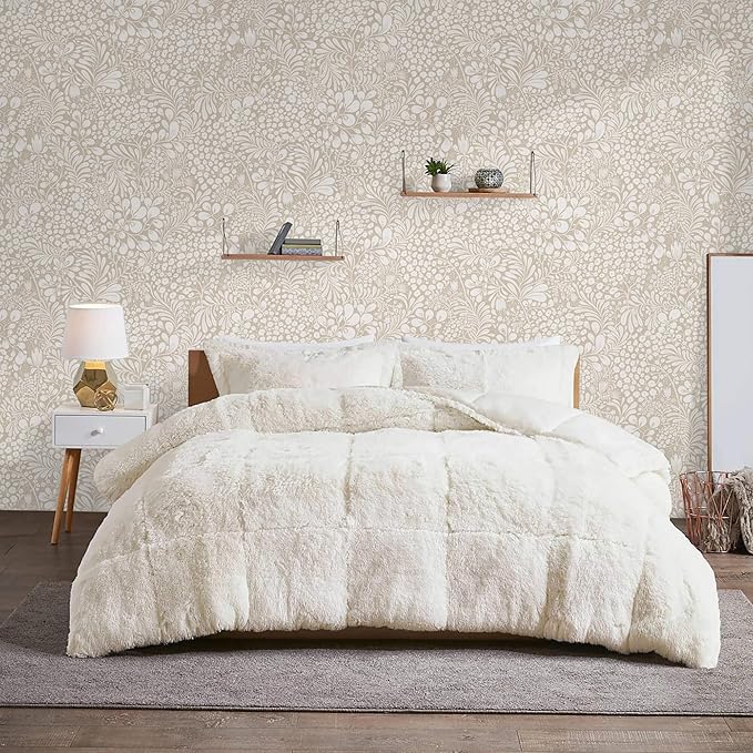 Heroad Peel and Stick Wallpaper Boho Beige Contact Paper Floral Wall Paper Removable Self Adhesive Wallpaper for Cabinet Bedroom Living Room Entryway Walls Bathroom Waterproof Vinyl Roll 17.3''x78.7''